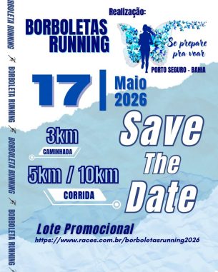 Borboletas Running 2026 - Se prepare pra voar