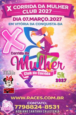 X CORRIDA DA MULHER CLUB 2027