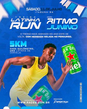 TREINO LATINHA RUN - RITMO JUNINO